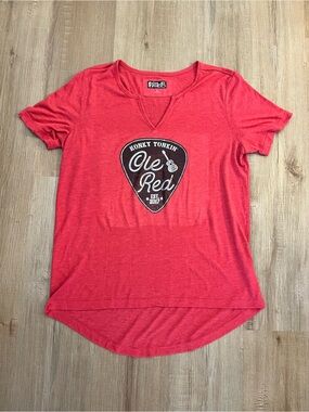 Ole Red Short Sleeve Graphic Tee - Red